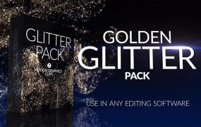 1080P視頻素材-尊貴華麗的金色閃耀粉末粒子特效動(dòng)畫14組